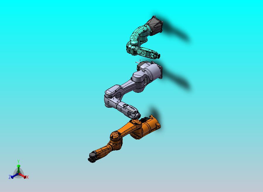 三种六自由度机械臂