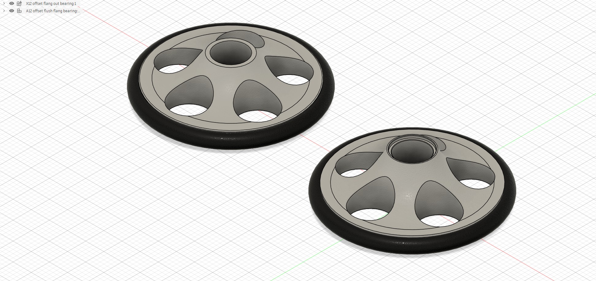 Awesomatix Xray 12th比例前轮组