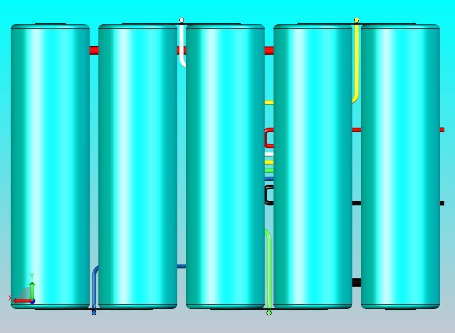 DEWALT 20V电池单元排列