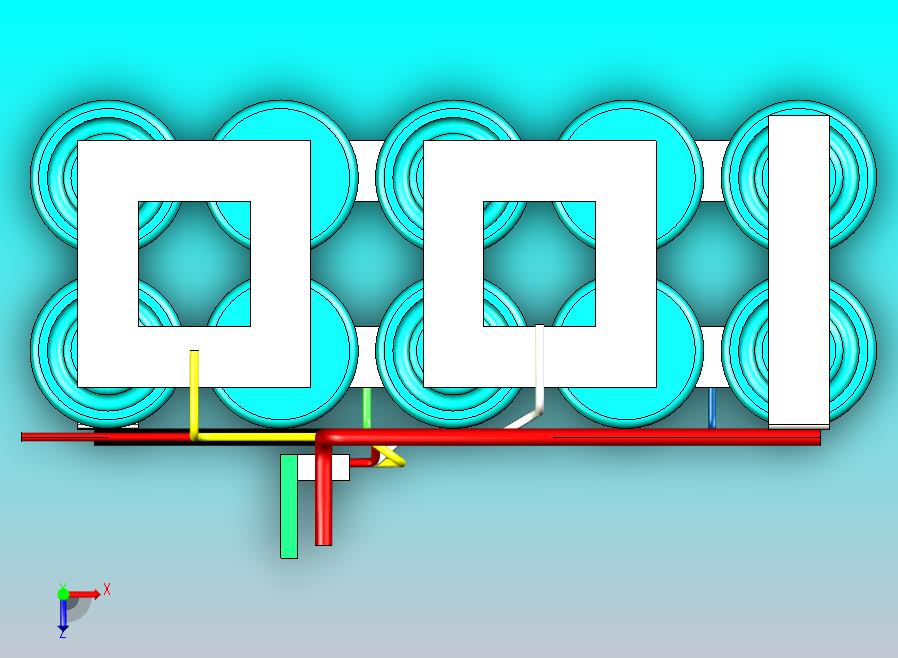 DEWALT 20V电池单元排列