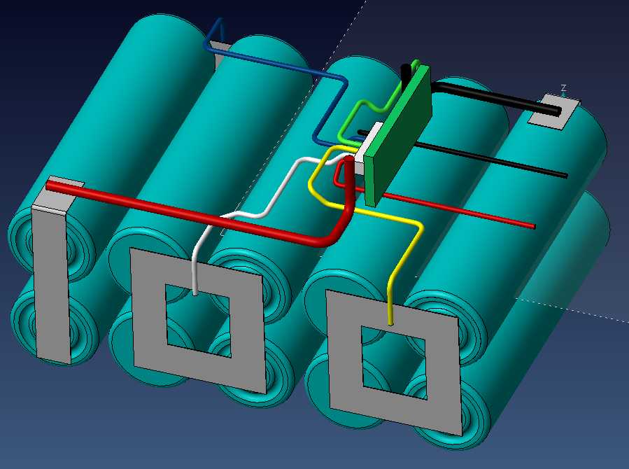 DEWALT 20V电池单元排列