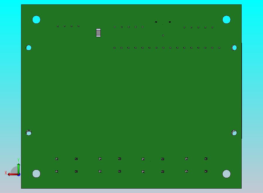 DIY LCD16x2 板 Diptrace 程序中的真实项目