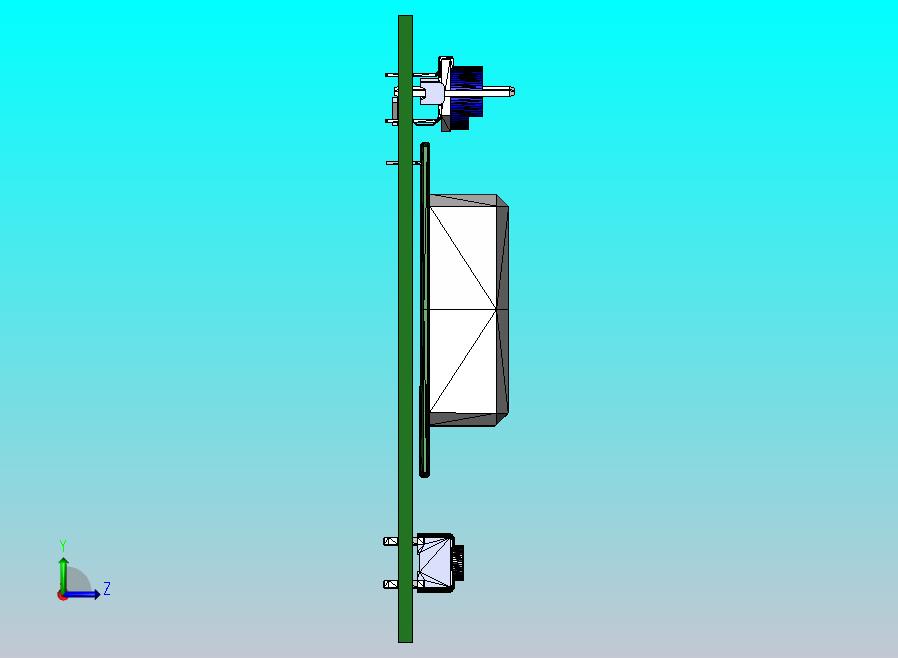 DIY LCD16x2 板 Diptrace 程序中的真实项目