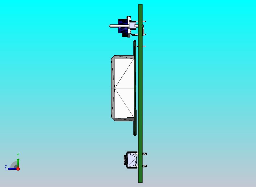 DIY LCD16x2 板 Diptrace 程序中的真实项目