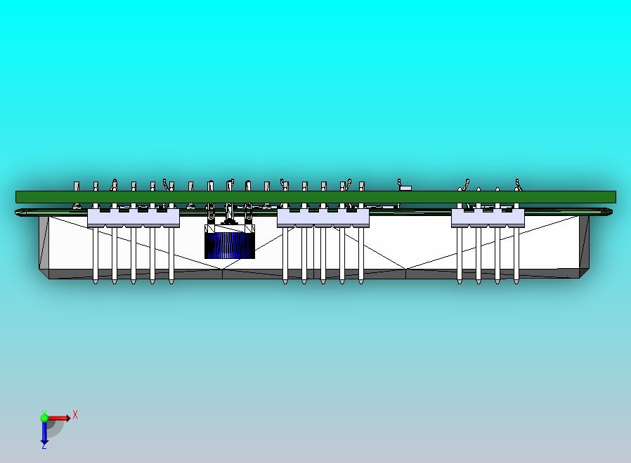DIY LCD16x2 板 Diptrace 程序中的真实项目
