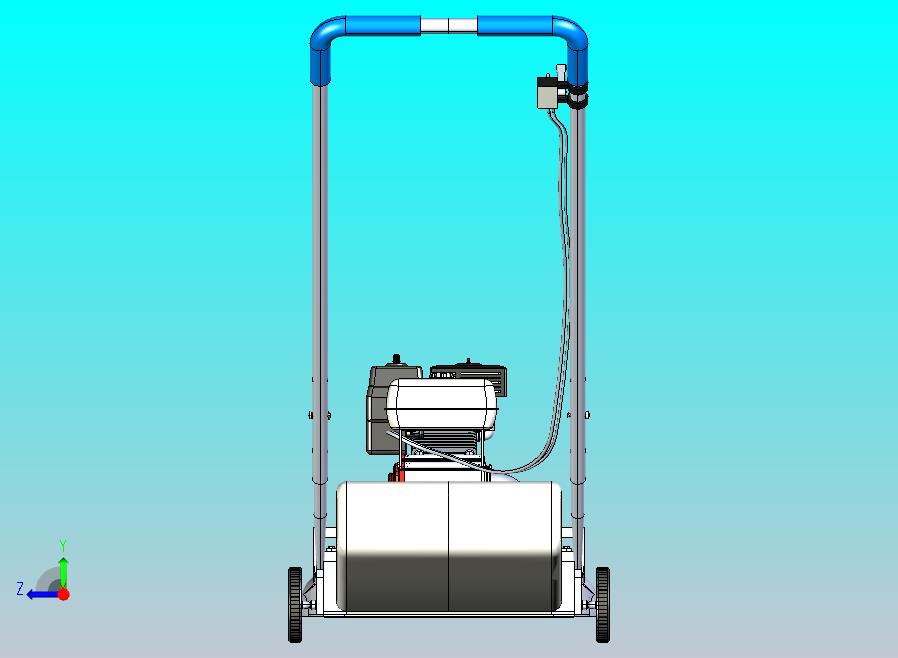 扶轮草坪割草机