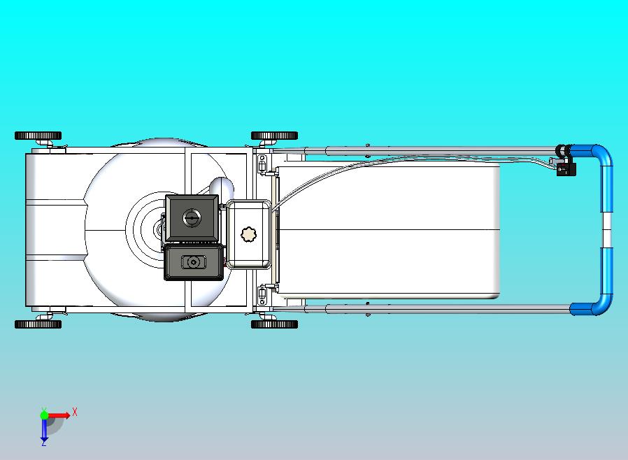 扶轮草坪割草机