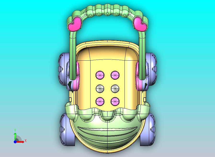 高档婴儿车设计