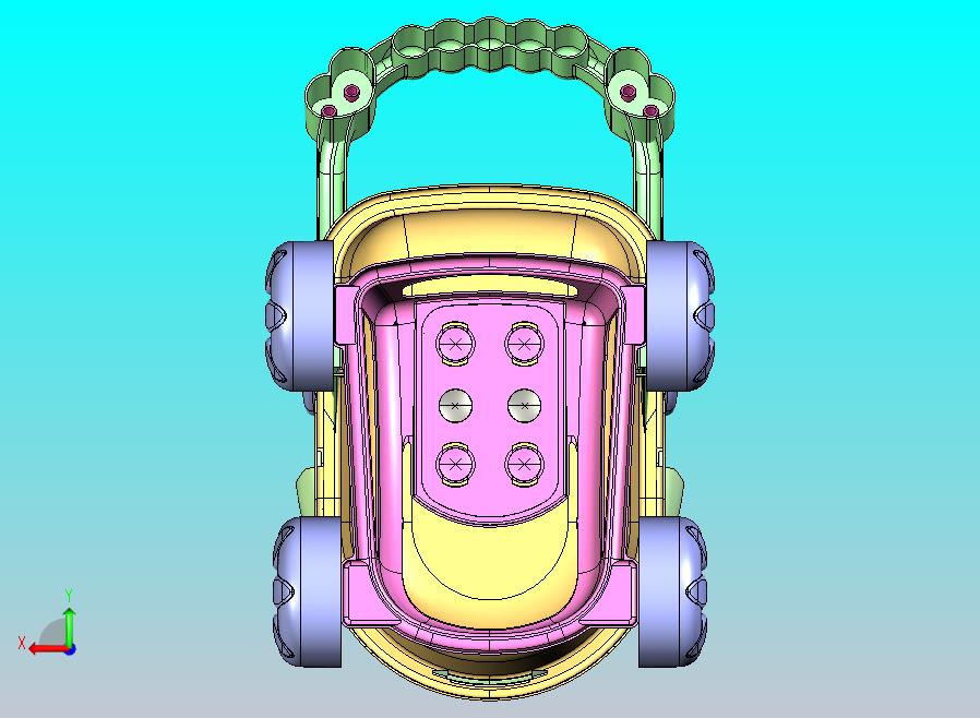 高档婴儿车设计