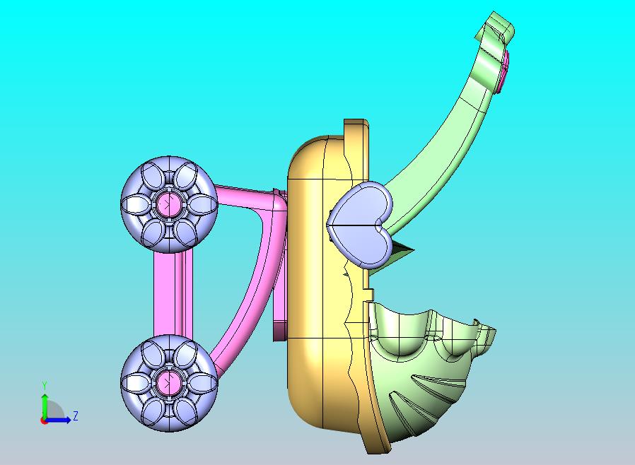 高档婴儿车设计