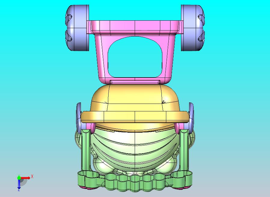 高档婴儿车设计