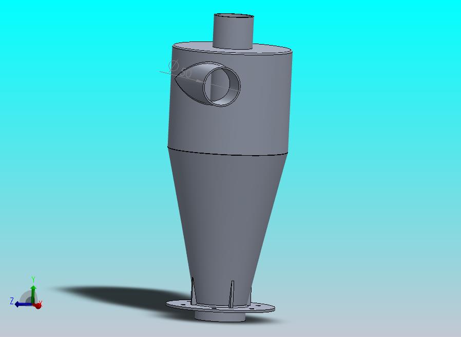 旋风设计及其在 ANSYS FLUENT 上的模拟