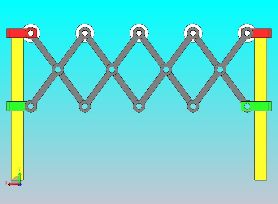 伸缩输送机结构