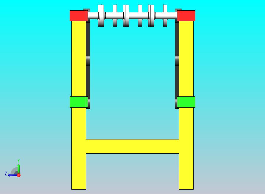 伸缩输送机结构