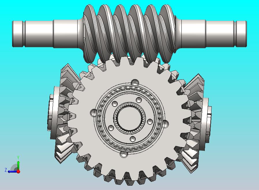 微分齿轮传动机构
