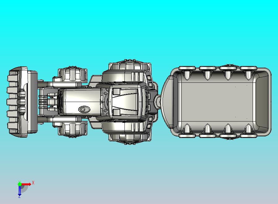 玩具拖拉机设计