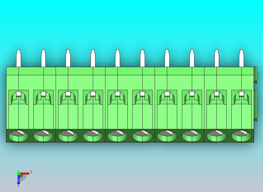 螺丝端子 P5.00 45