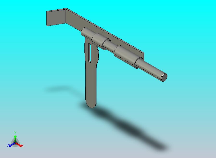 门闩 5_8 x 10英寸