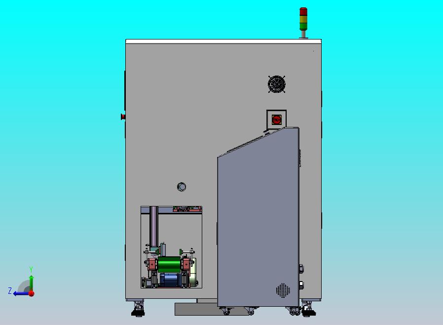 圆盘式铁芯冲压卷盘一体机（放料、矫形器与滚压冲压）