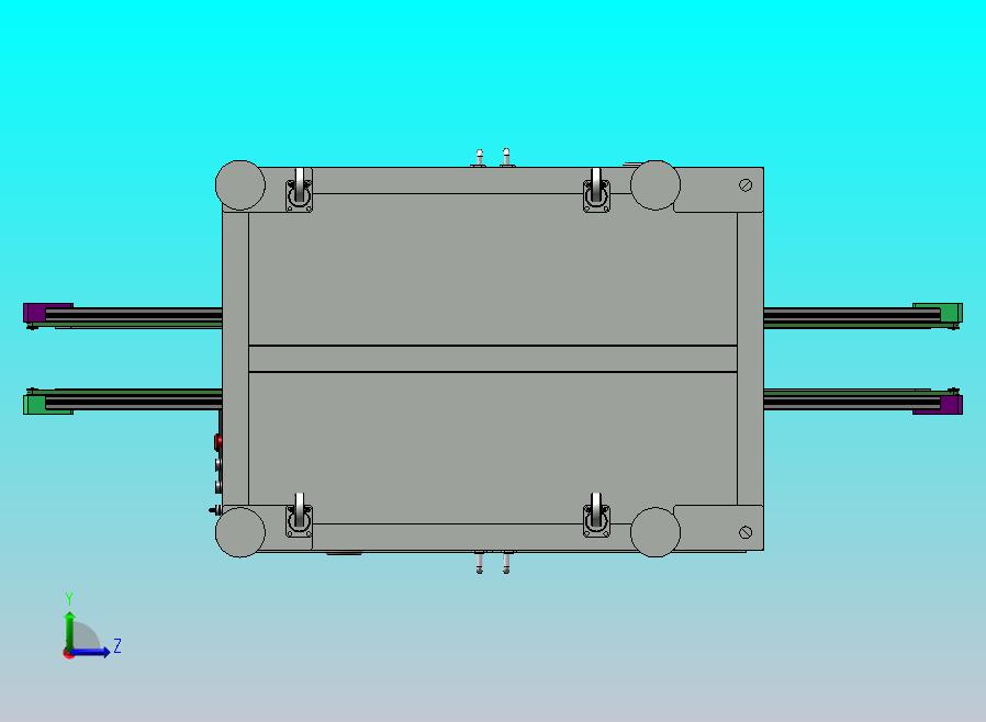 自动对接皮带间距可调上下料AOI检测机