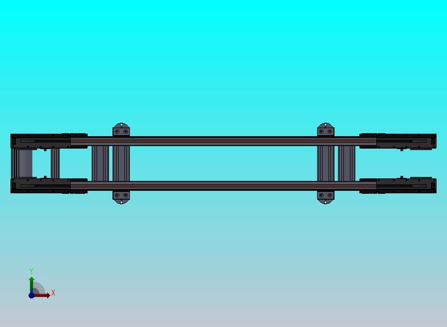 倍速链上下回传输送线