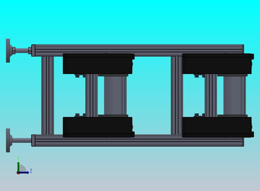倍速链上下回传输送线