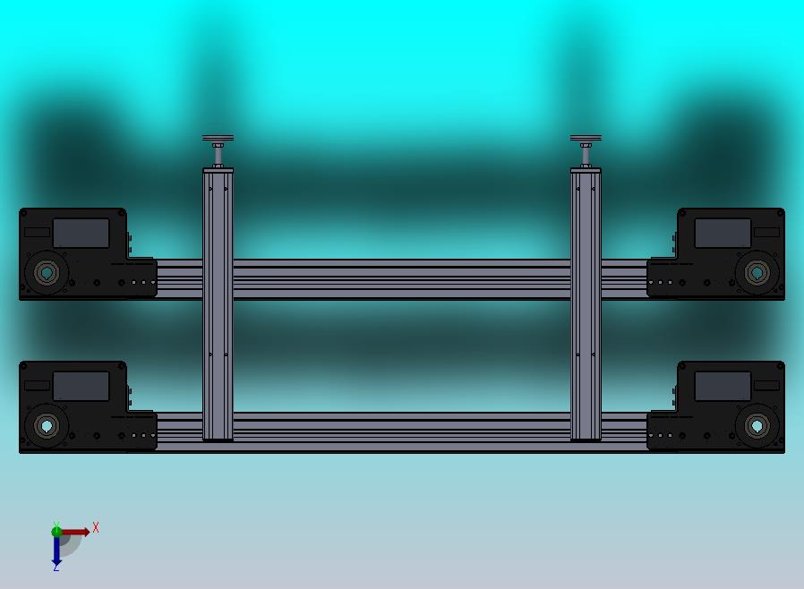 倍速链上下回传输送线