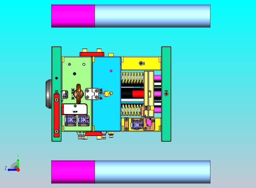 打印机卡口1x2塑胶模具