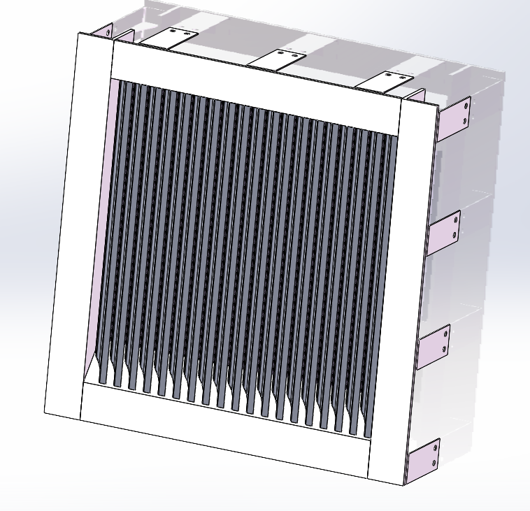 核电用防风沙百叶