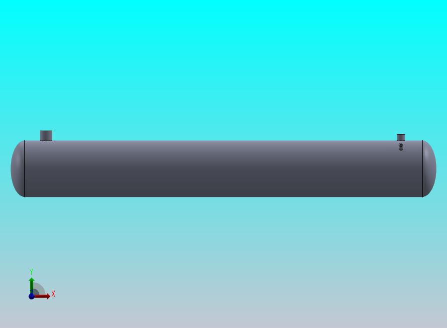 卧式冷凝器储罐