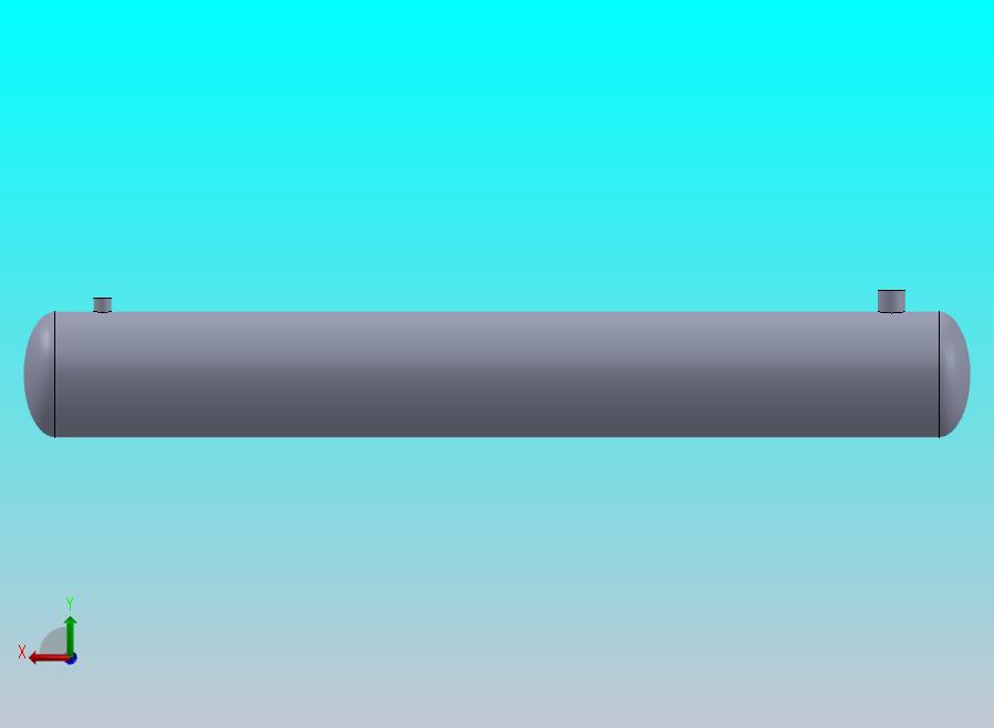 卧式冷凝器储罐