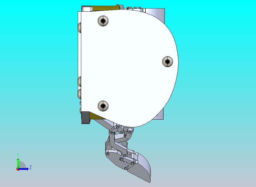 铰接手指与线缆驱动的机械仿生臂结构