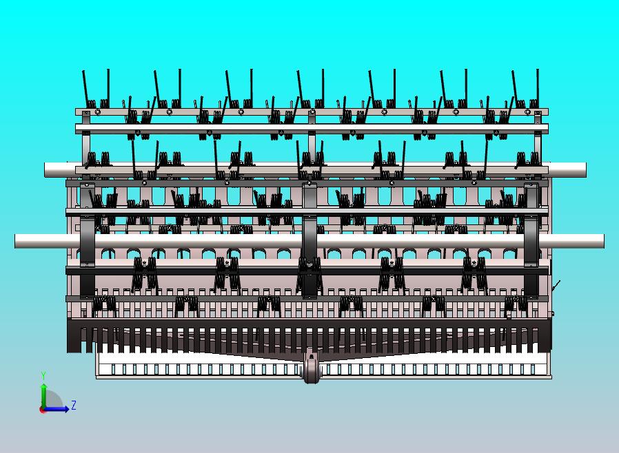 花生收获机内部结构