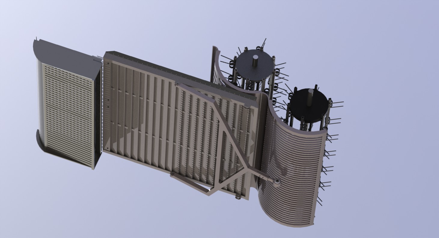 花生收获机内部结构