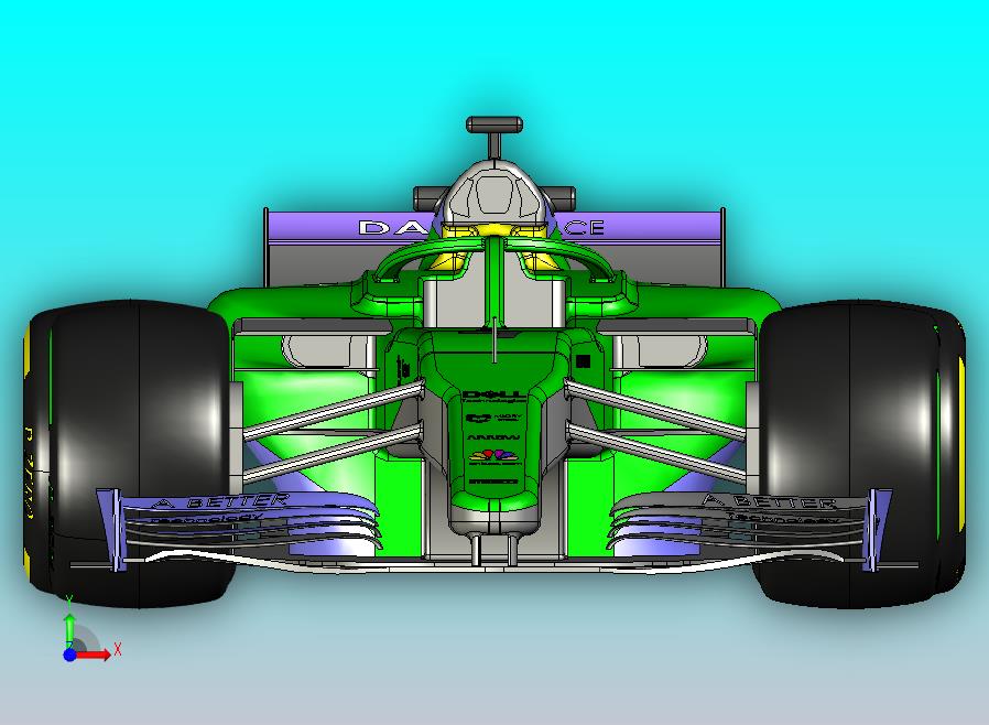 迈凯轮一级方程式赛车概念车