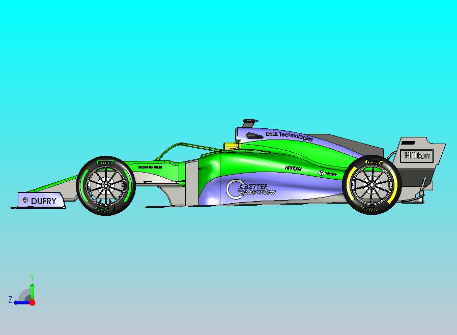迈凯轮一级方程式赛车概念车