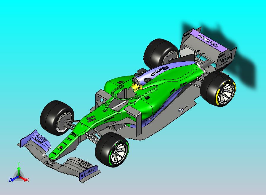 迈凯轮一级方程式赛车概念车
