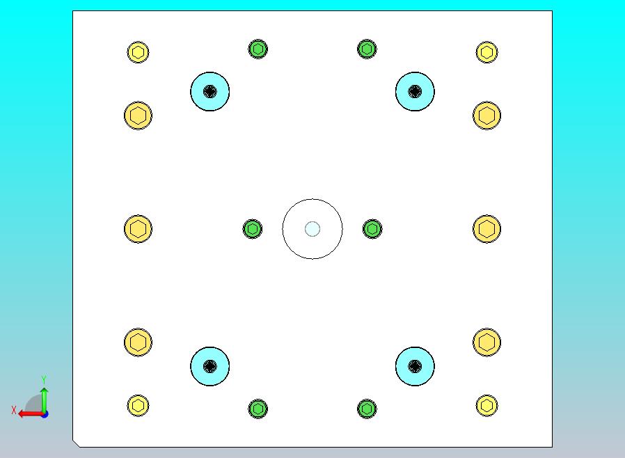柜门配件模具设计