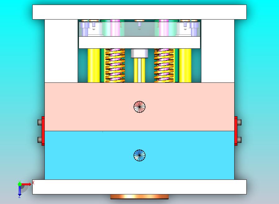 柜门配件模具设计