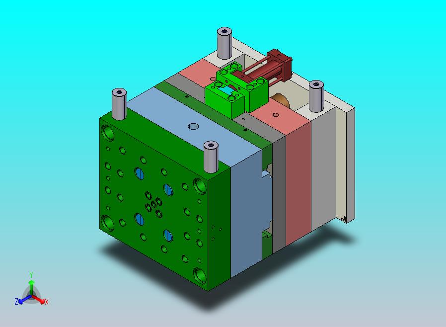 精致水壶模具设计