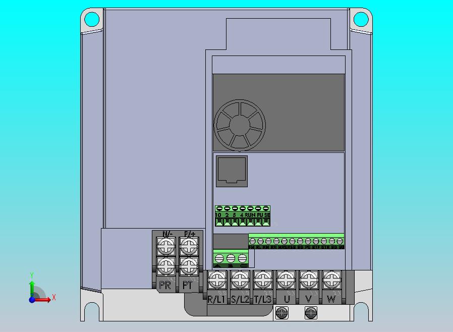 逆变器FR-E740-0.4kw
