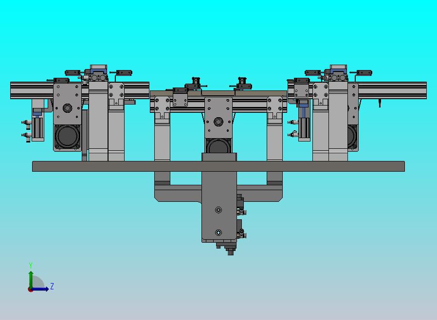 自动调宽的双列皮带输送机