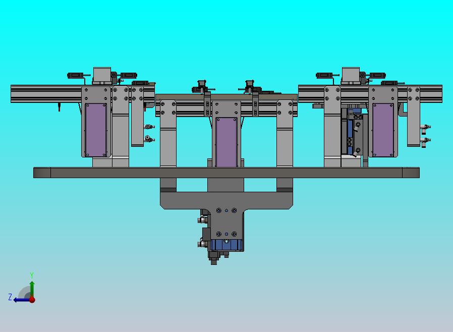 自动调宽的双列皮带输送机