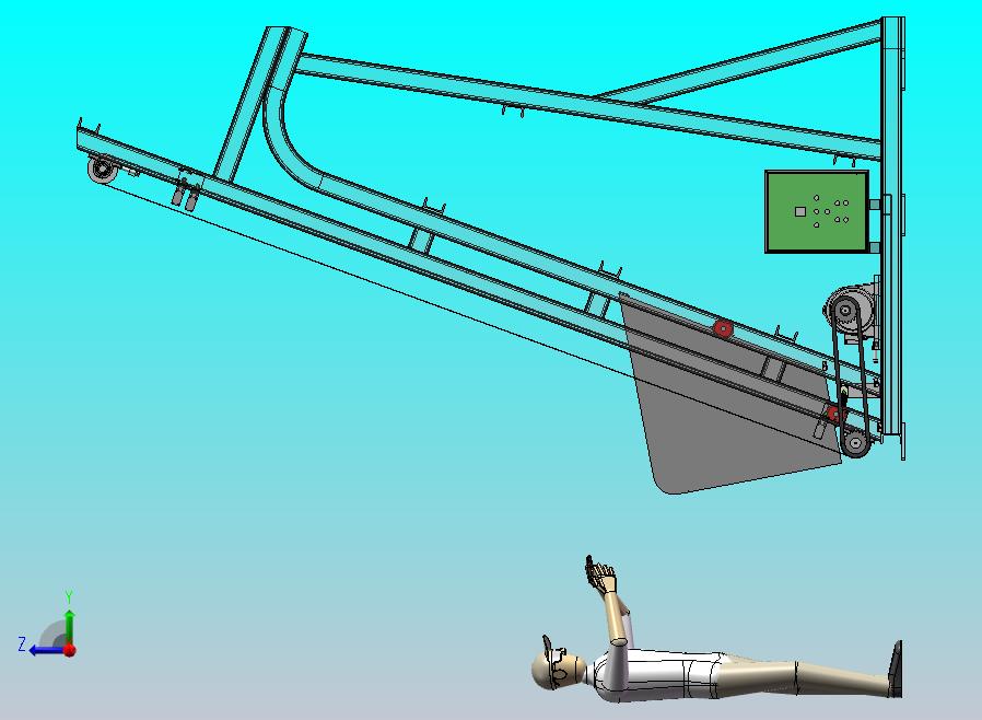 翻斗式废料提升机