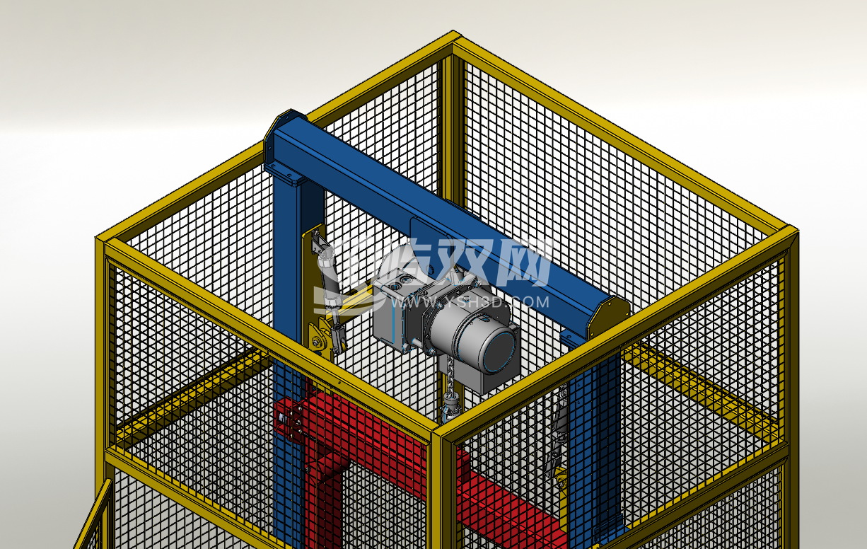 工业电梯提升机框架