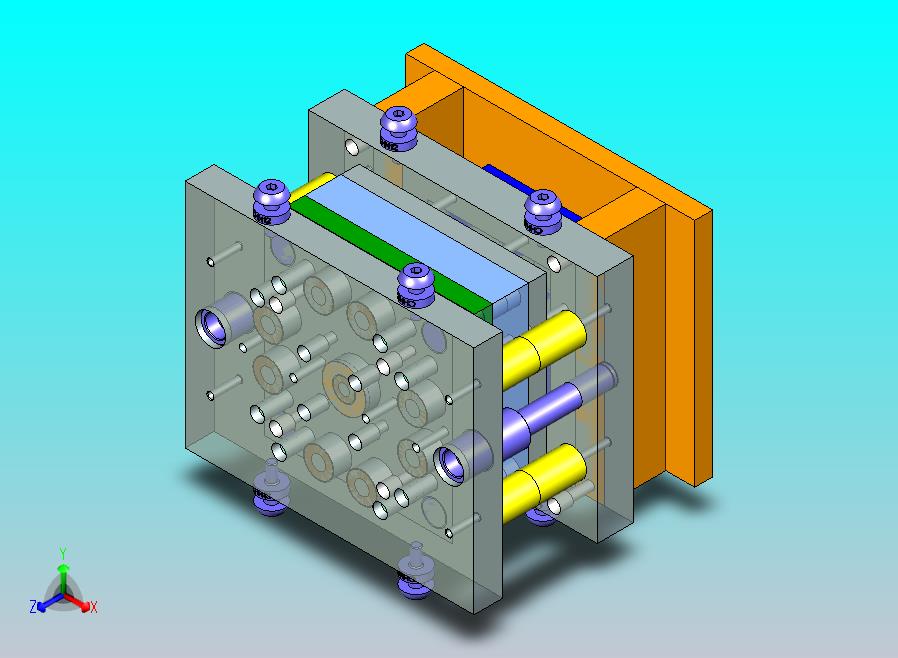 加湿器盖板模具设计