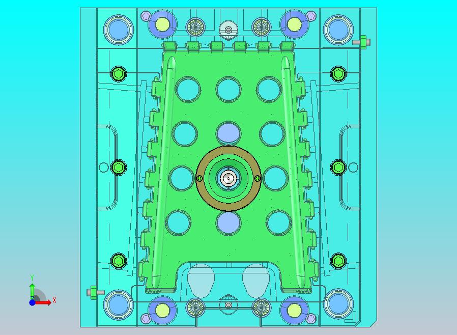 折叠椅模具设计
