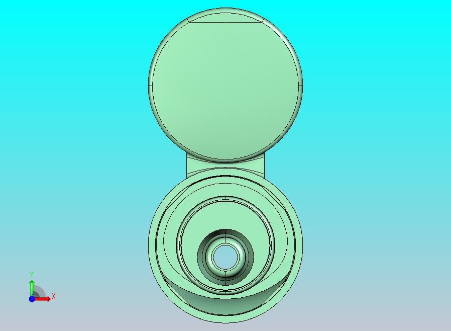 洗洁精盖子产品设计