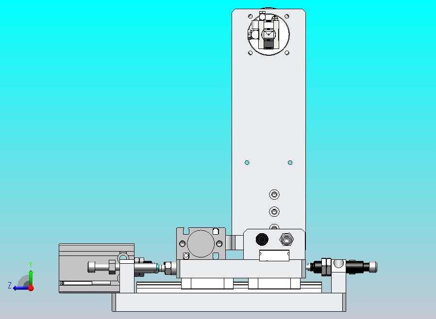 同步带传动的旋转夹紧机构