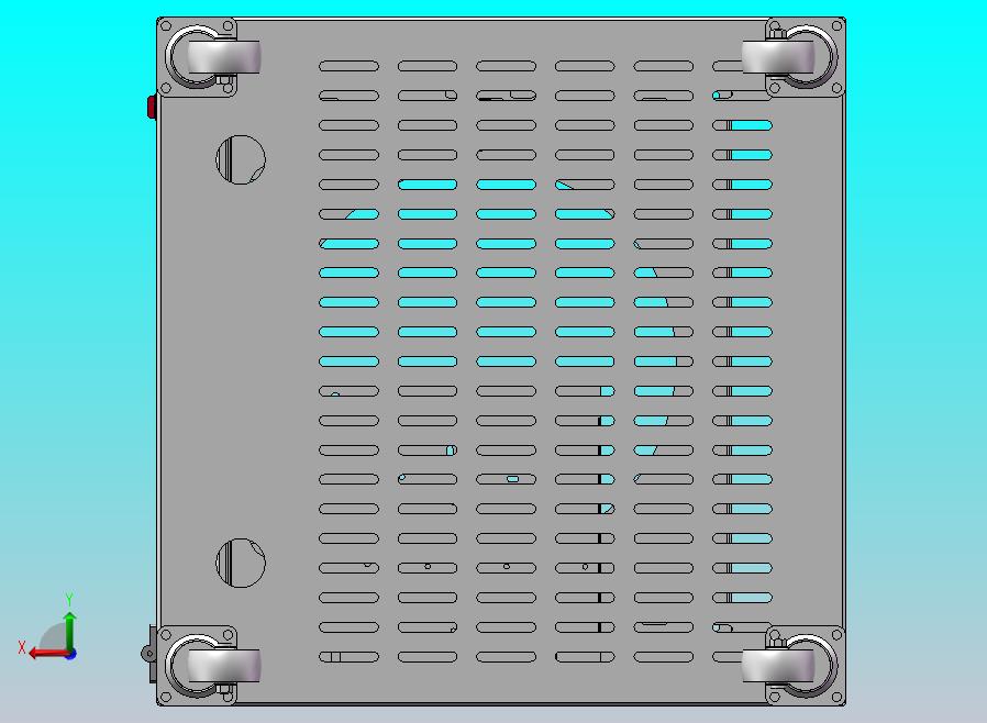 大功率负载电阻箱，带脚轮，分档控制，保护功能